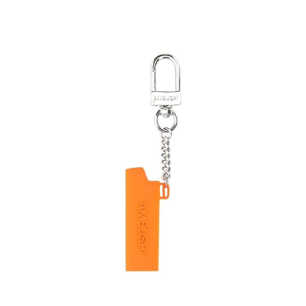 AMBUSH Lighter Case Keychain Men ORANGE Keyrings